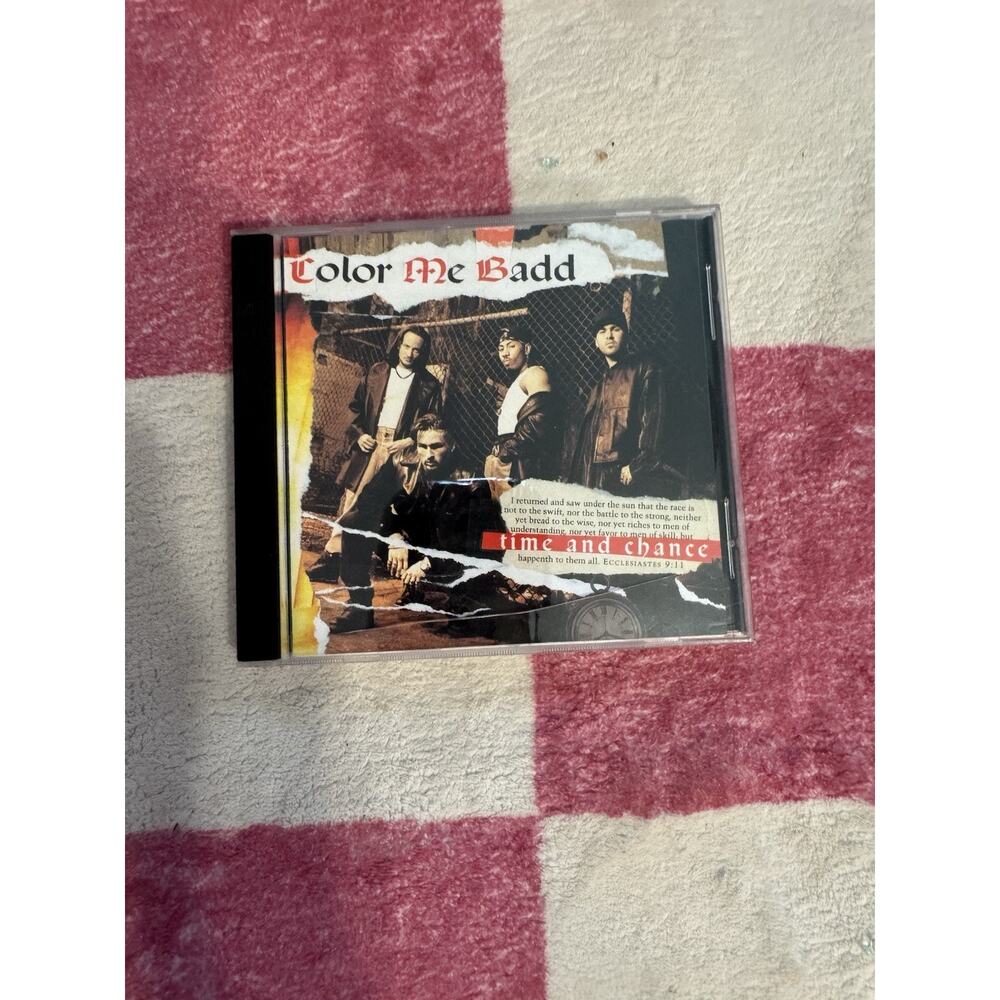 Color Me Badd Time and Chance CD 1993 90s music R&B vintage original